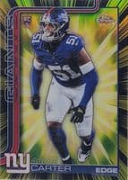 Abdul Carter 2025 topps Topps Chrome Radiating Rookies