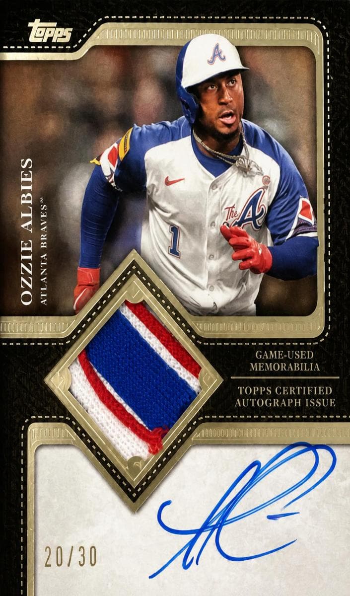 Ozzie Albies 2025 topps Topps