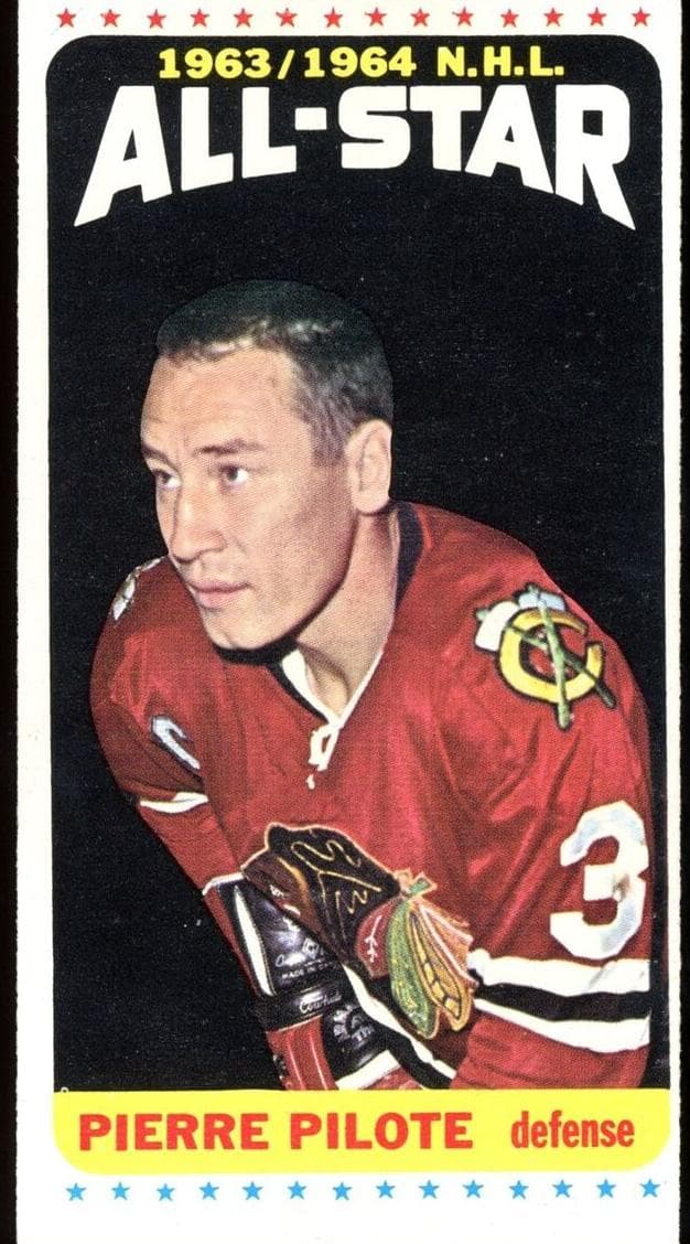 Pierre Pilote 1964 topps Topps