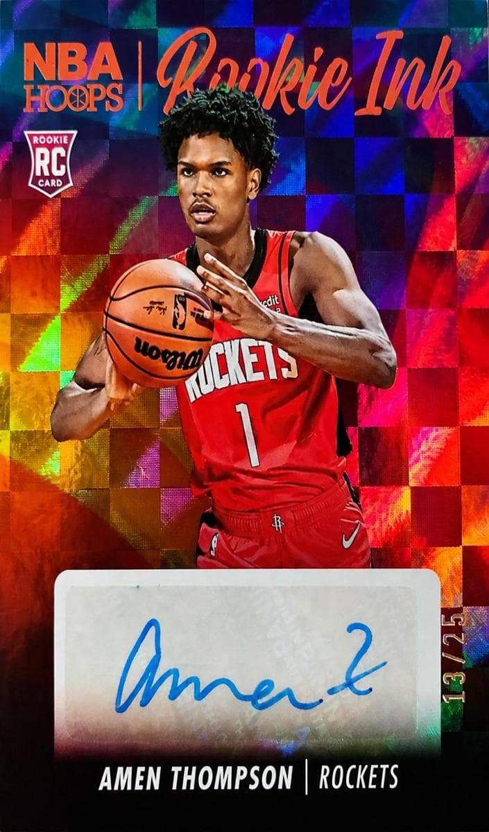 Amen Thompson 2023 panini Hoops