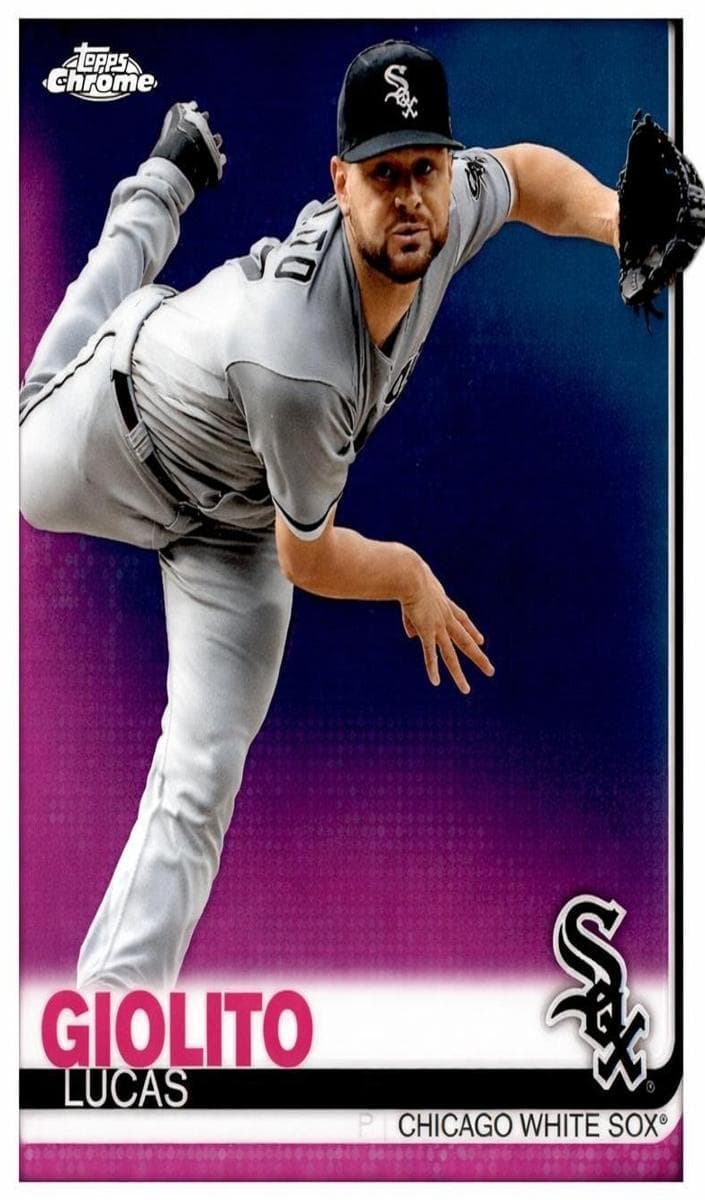 Lucas Giolito 2019 topps Topps Chrome
