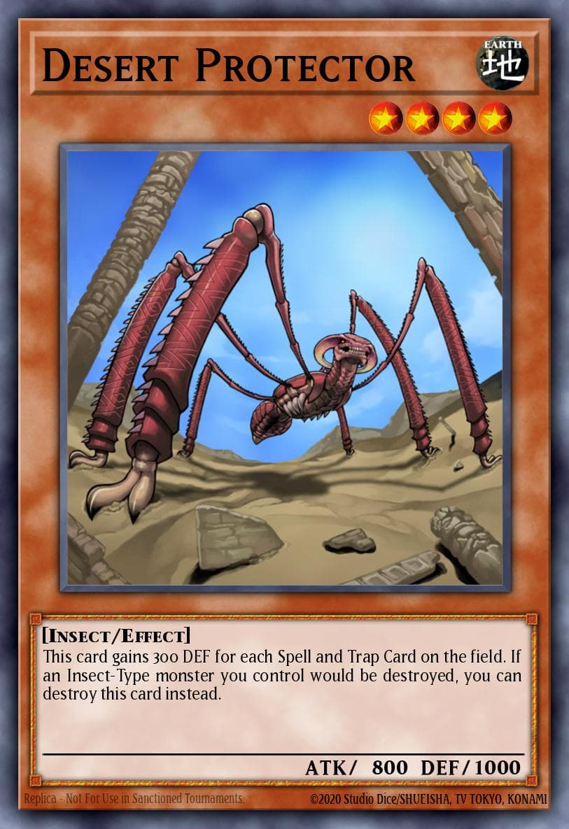 Desert Protector 2009 Yu-Gi-Oh! Crimson Crisis