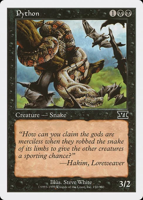 Python 1999 Magic: The Gathering