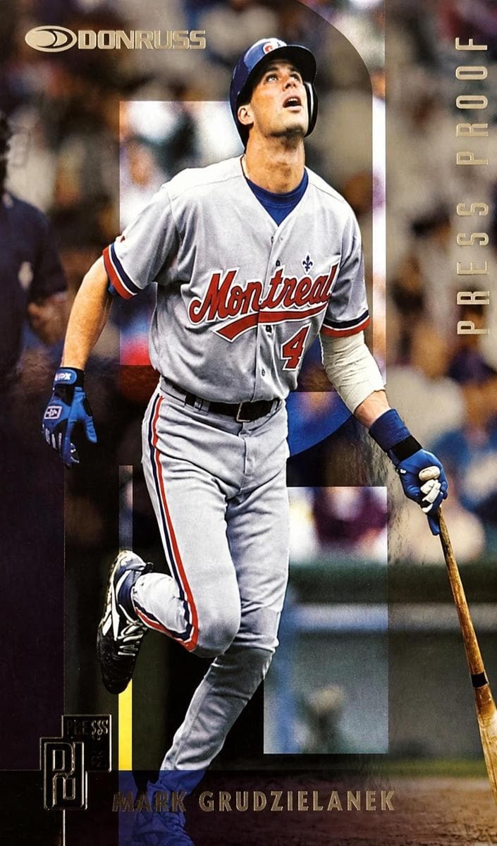Mark Grudzielanek 1997 panini Donruss