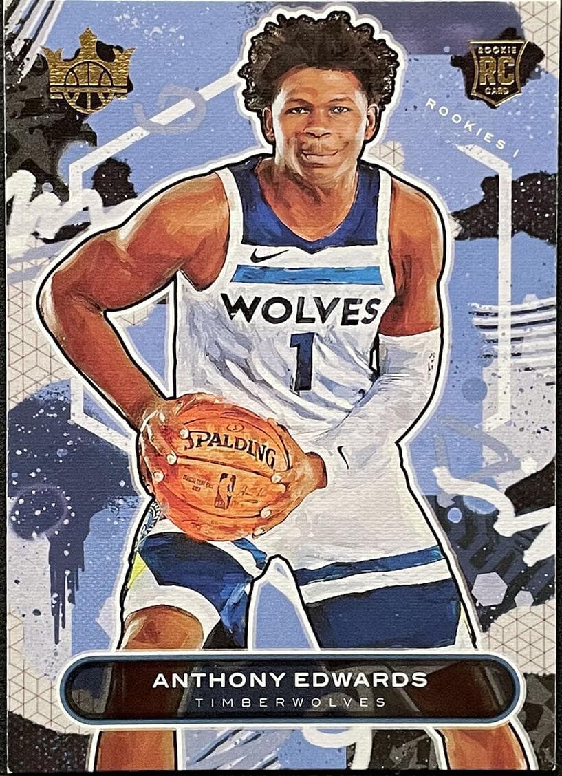 Anthony Edwards 2020 panini Panini Court Kings