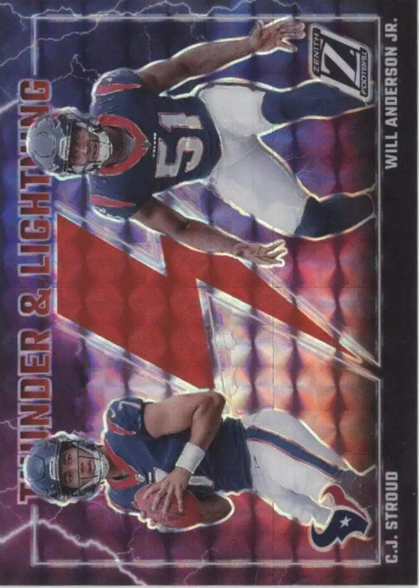 C.J. Stroud /Will Anderson Jr. 2023 panini Panini Zenith