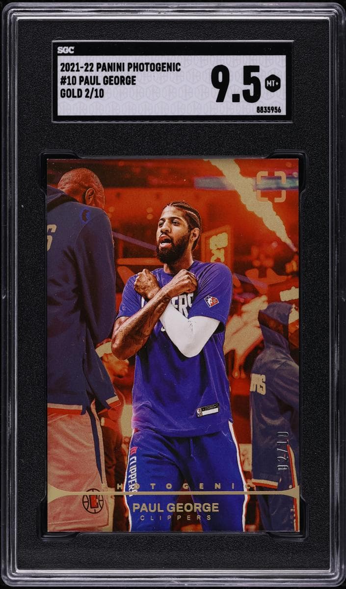Paul George 2021 panini Panini Photogenic