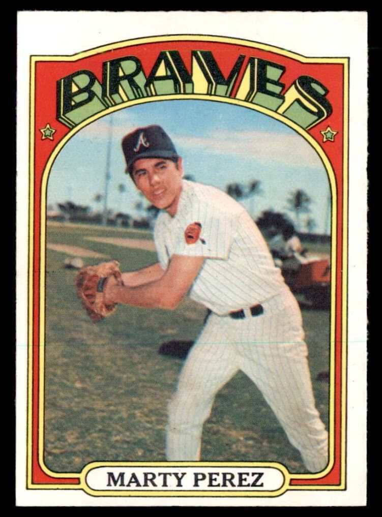 Marty Perez 1972 topps O-Pee-Chee