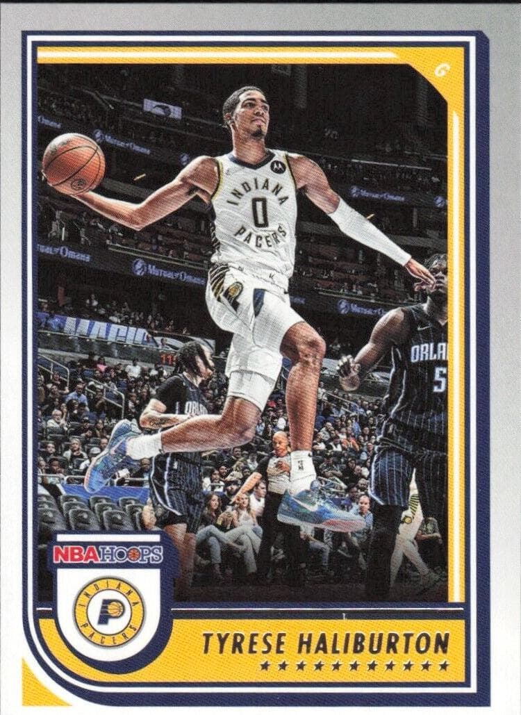 Tyrese Haliburton 2022 panini Hoops Winter