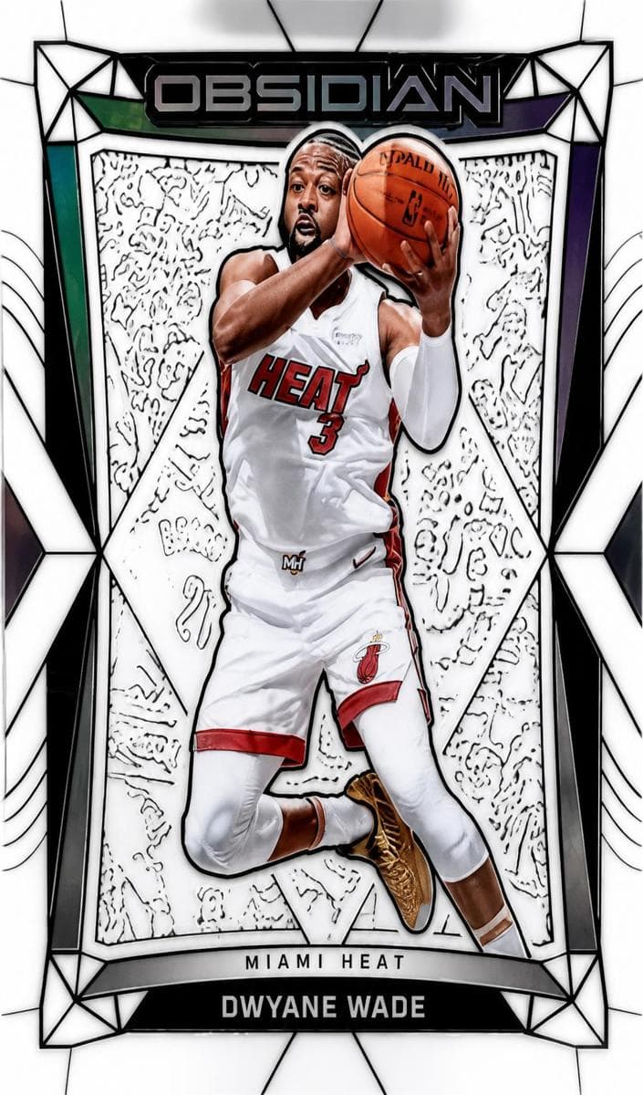 Dwyane Wade 2023 panini Panini Obsidian