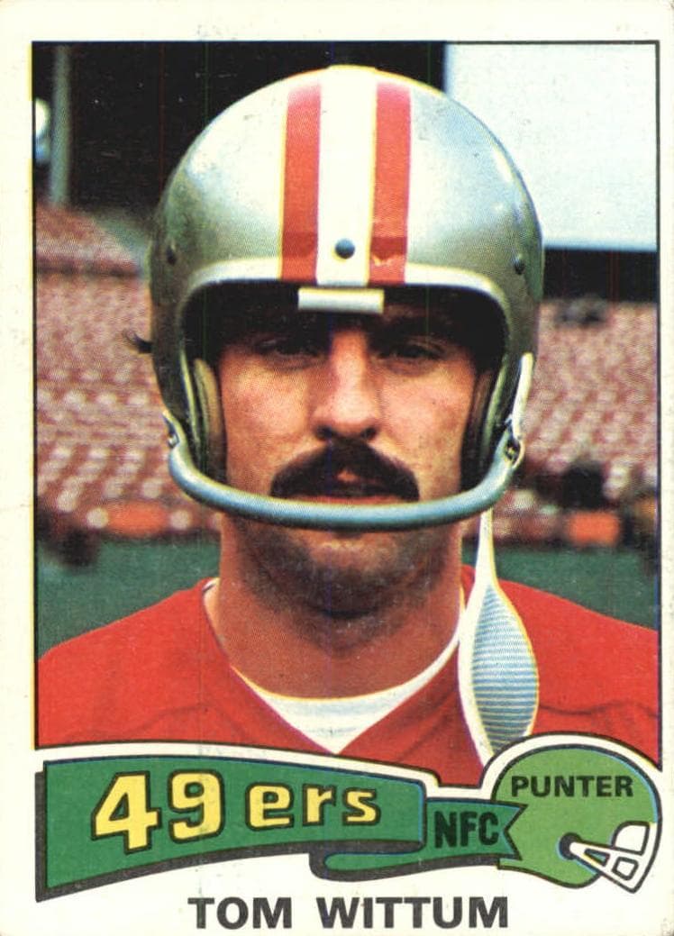 Tom Wittum 1975 topps Topps