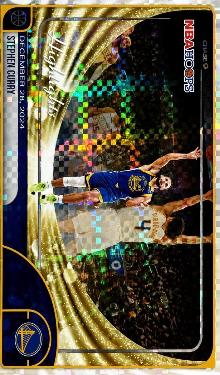 Stephen Curry 2025 topps Topps NBA Hoops