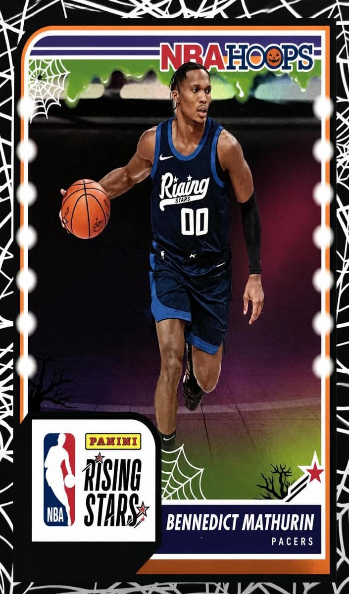Bennedict Mathurin 2023 panini Hoops Haunted Hoops