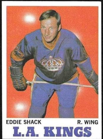 Eddie Shack 1970 topps Topps
