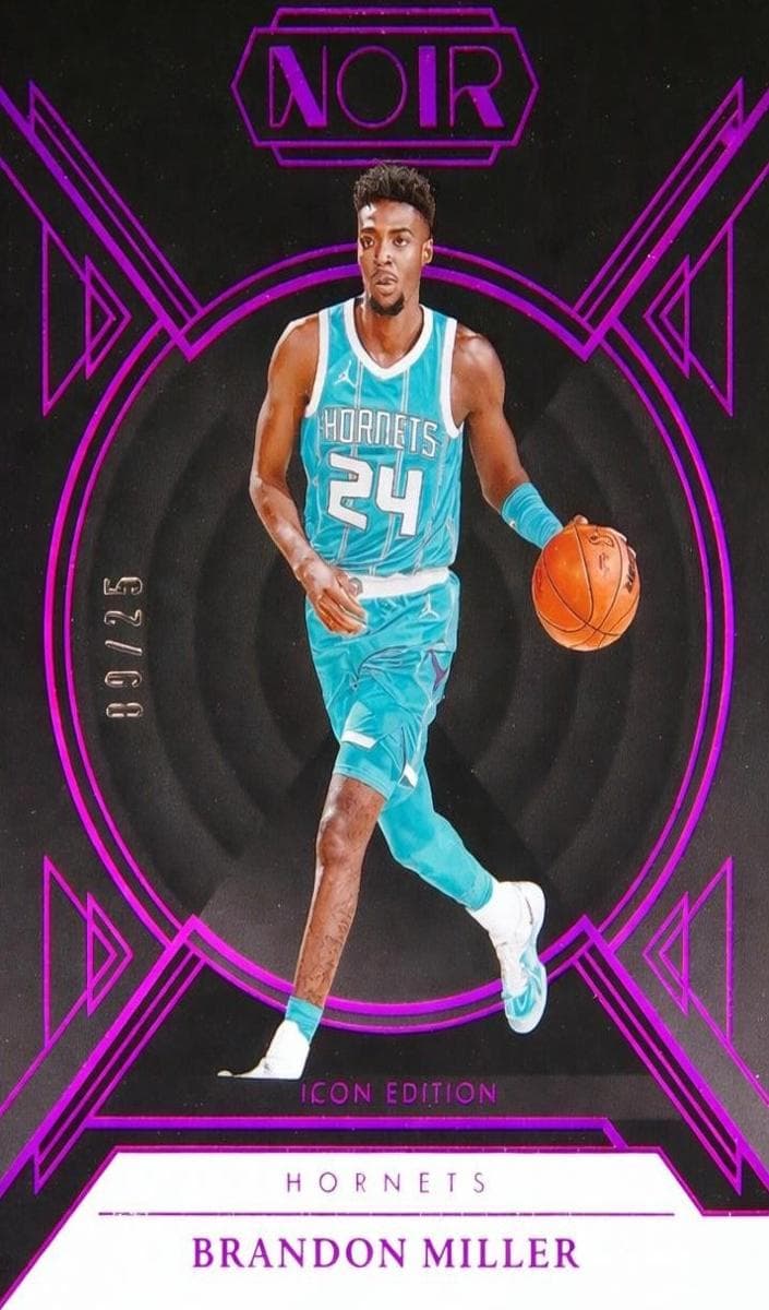 Brandon Miller 2024 panini Panini Noir