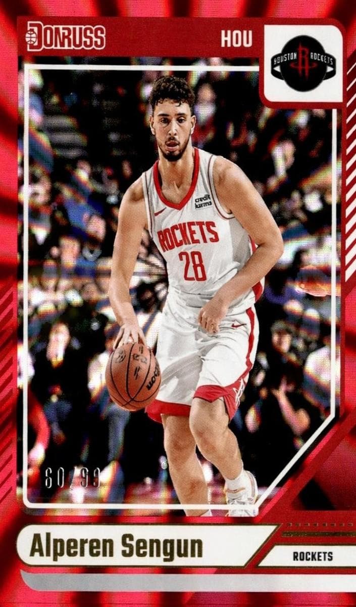 Alperen Sengun 2024 panini Donruss