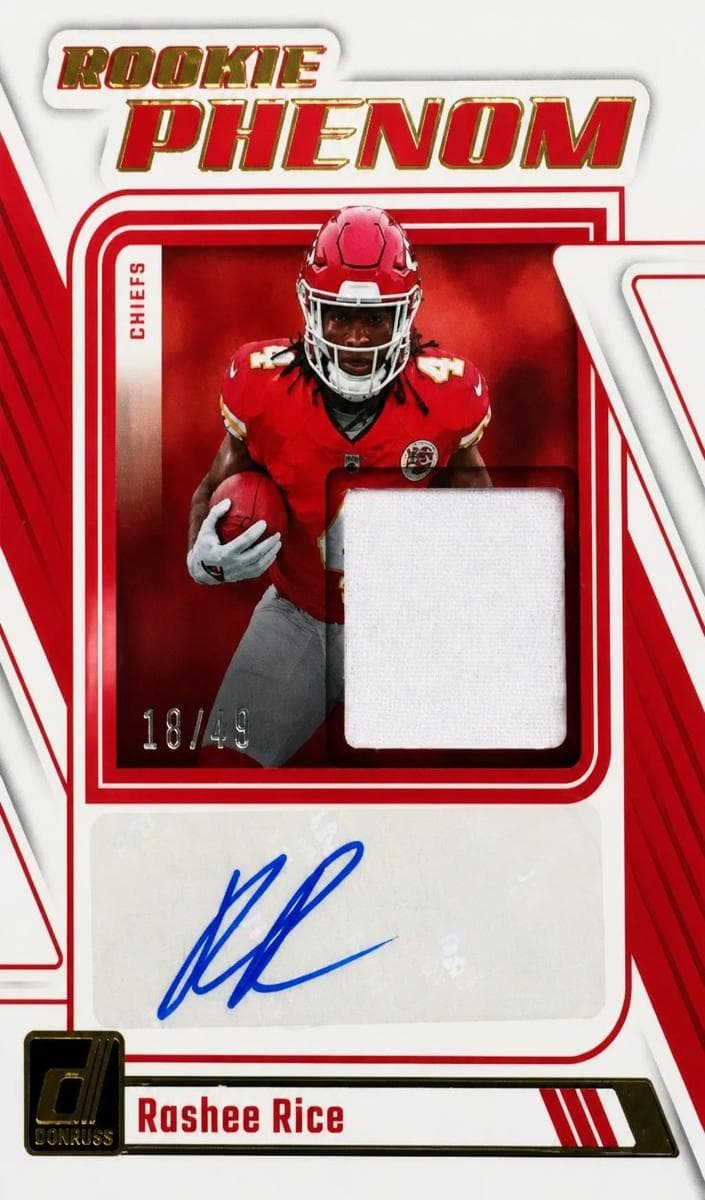 Rashee Rice 2023 panini Panini Donruss
