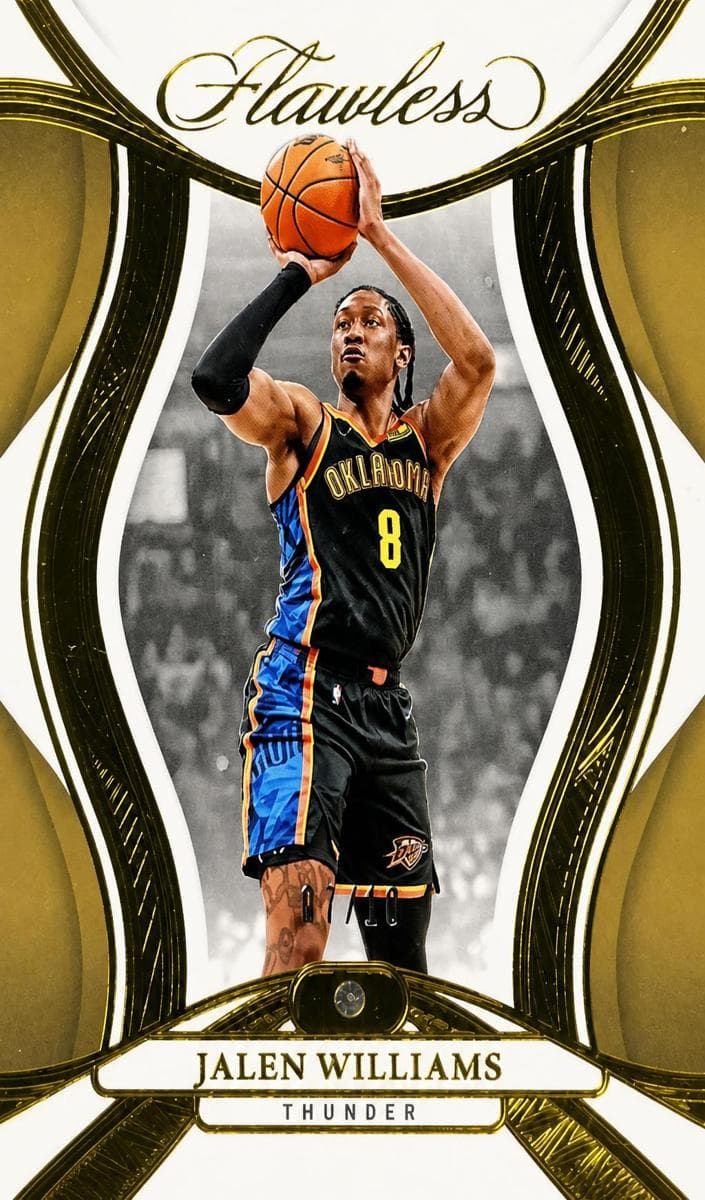 Jalen Williams 2024 panini Panini Flawless