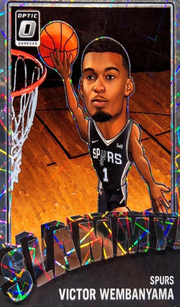 Victor Wembanyama 2023 panini Donruss Optic