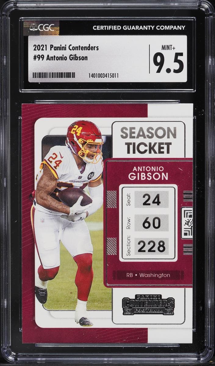 Antonio Gibson 2021 panini