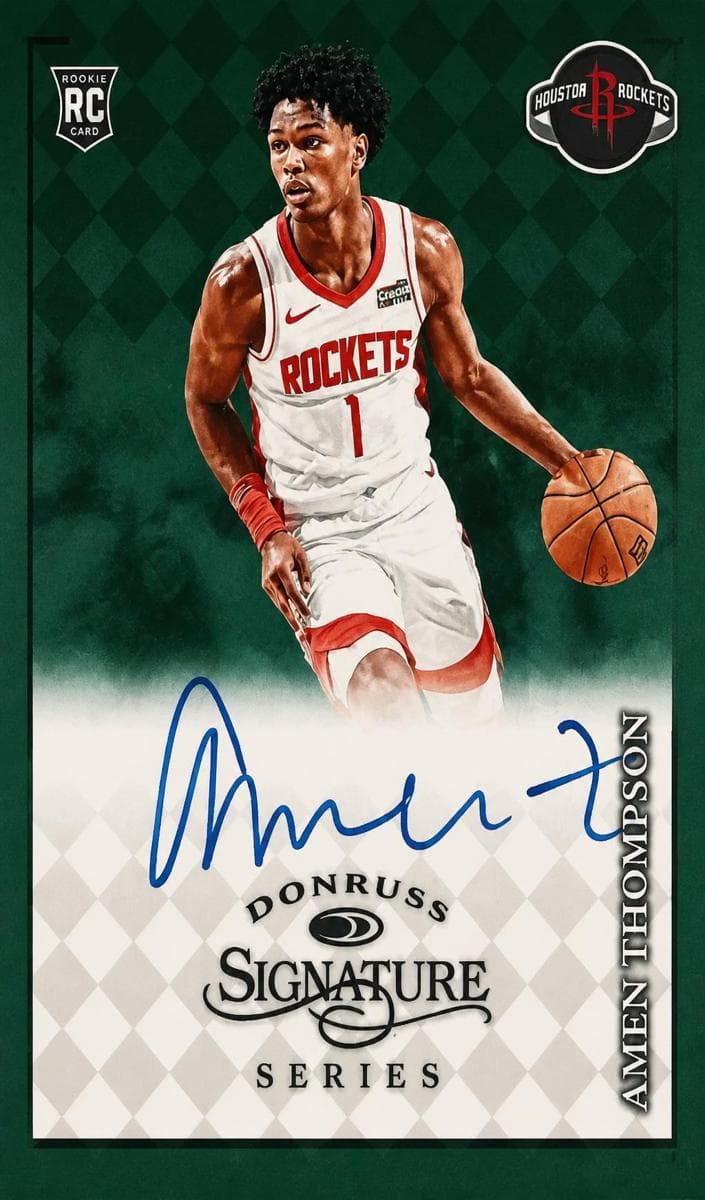 Amen Thompson 2023 panini Donruss