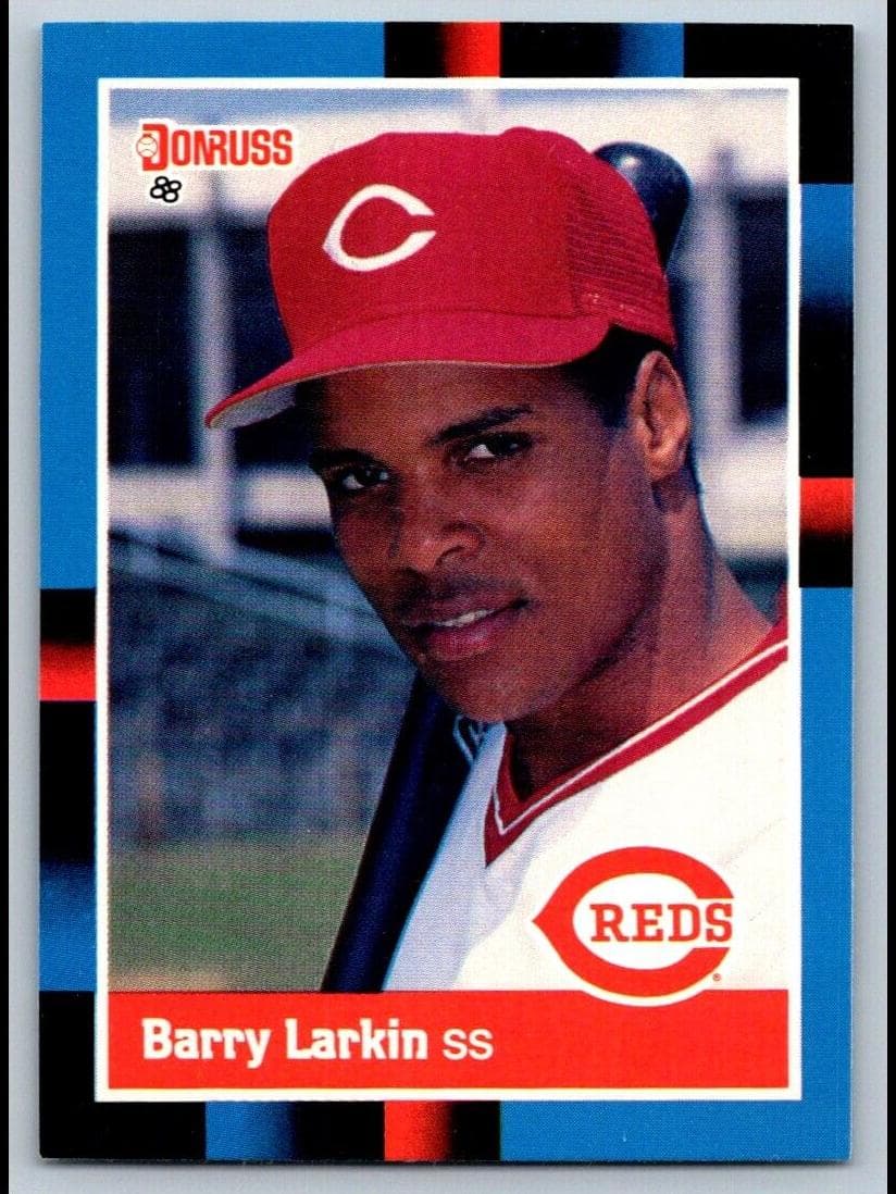 Barry Larkin 1988 panini Donruss