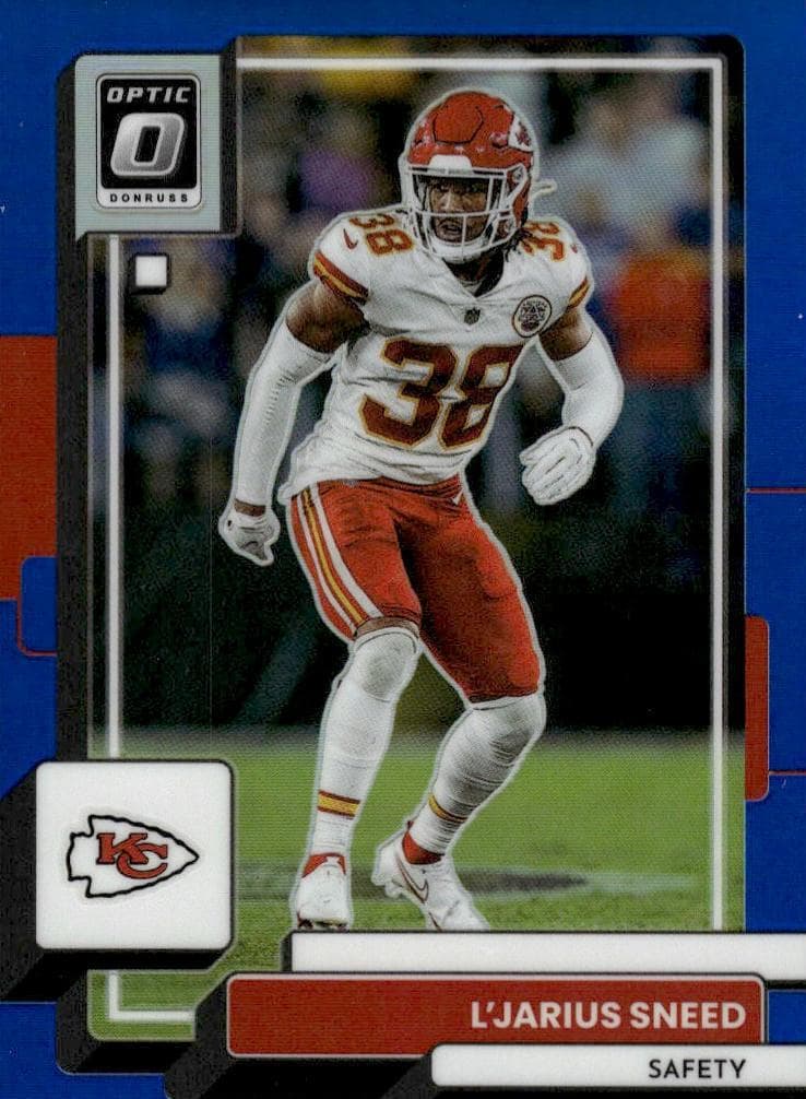 L'Jarius Sneed 2022 panini Donruss Optic