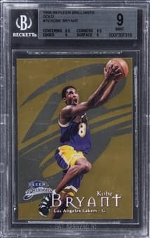 Kobe Bryant 1998 fleer Brilliants