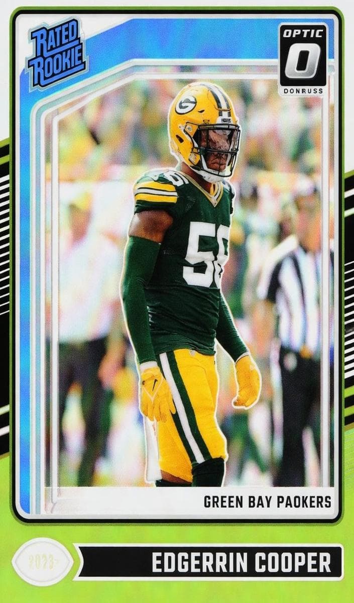 Edgerrin Cooper 2024 panini Panini Donruss Optic