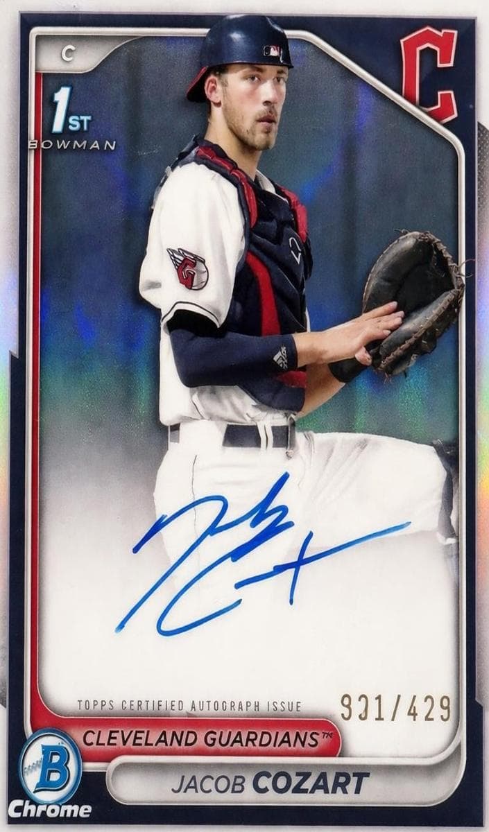 Jacob Cozart trading card