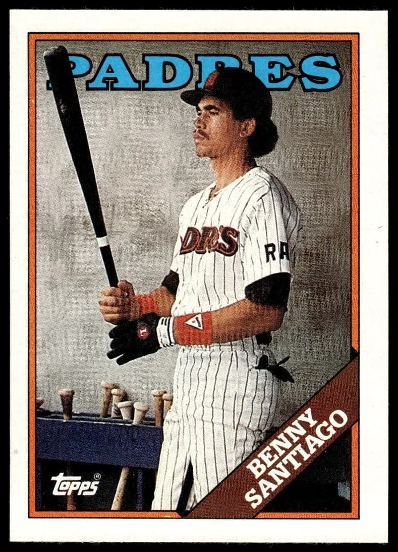 Benny Santiago trading card
