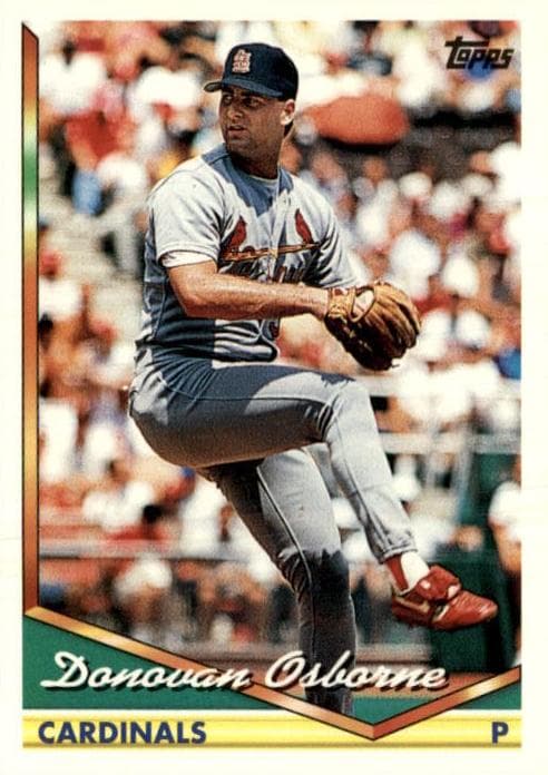 Donovan Osborne 1994 topps Topps