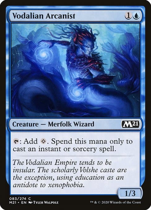 Vodalian Arcanist 2018 Magic: The Gathering Dominaria
