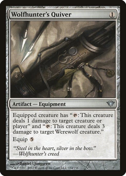 Wolfhunter's Quiver 2012 Magic: The Gathering Dark Ascension