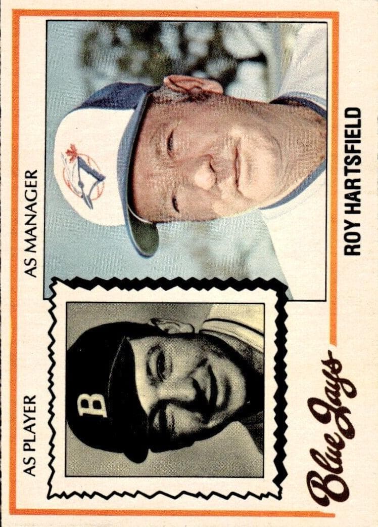 Roy Hartsfield 1978 topps