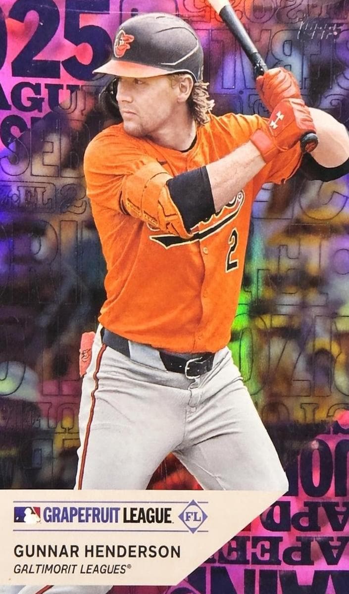 Gunnar Henderson 2025 topps Topps