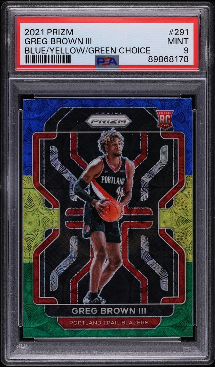 Greg Brown III 2021 panini Panini Prizm