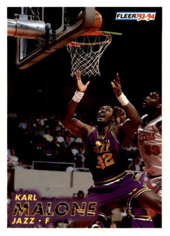 Karl Malone 1993 fleer