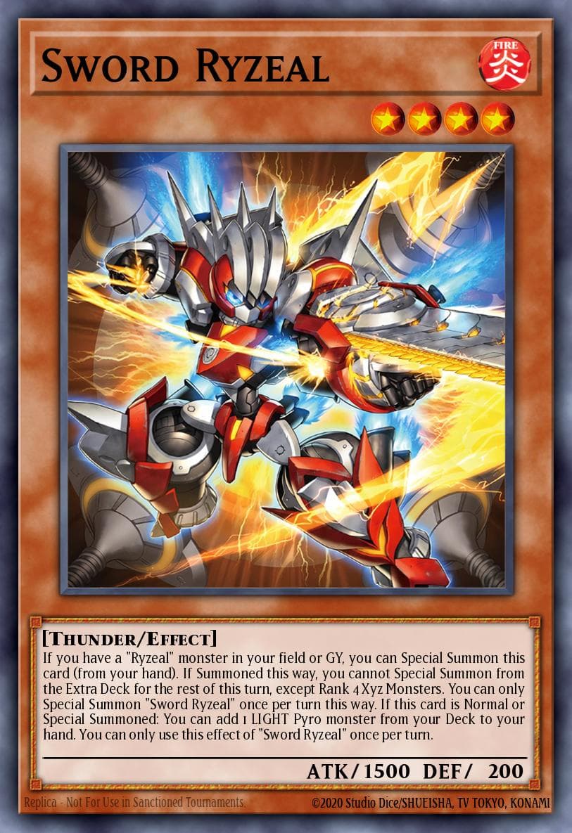 Sword Ryzeal #CRBR-EN001
