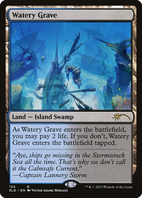 Watery Grave 2019 Magic: The Gathering Secret Lair Drop