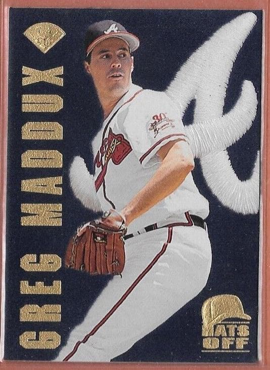 Greg Maddux 1996 leaf Leaf