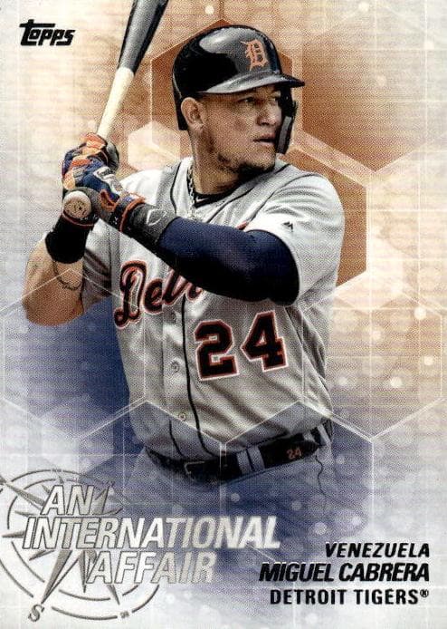 Miguel Cabrera 2018 topps Topps Update