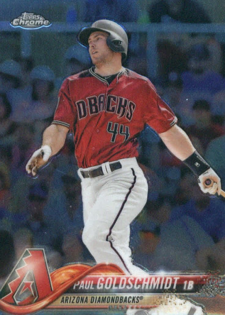 Paul Goldschmidt 2018 topps Topps Chrome