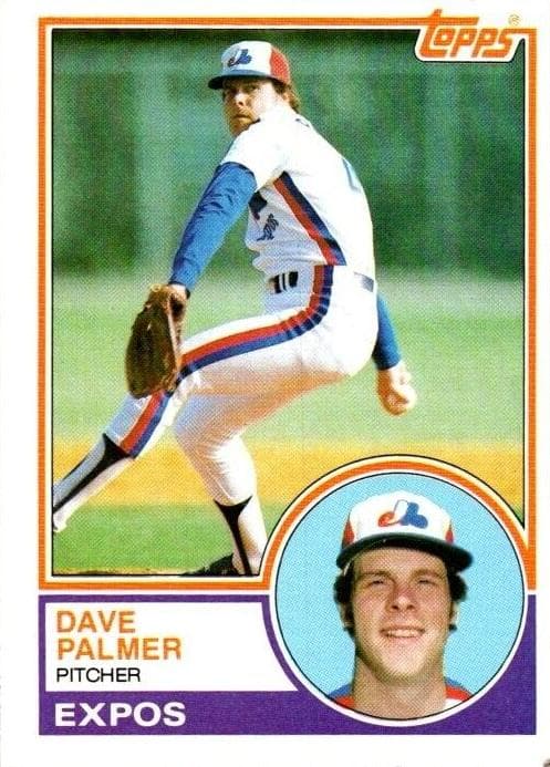 Dave Palmer trading card