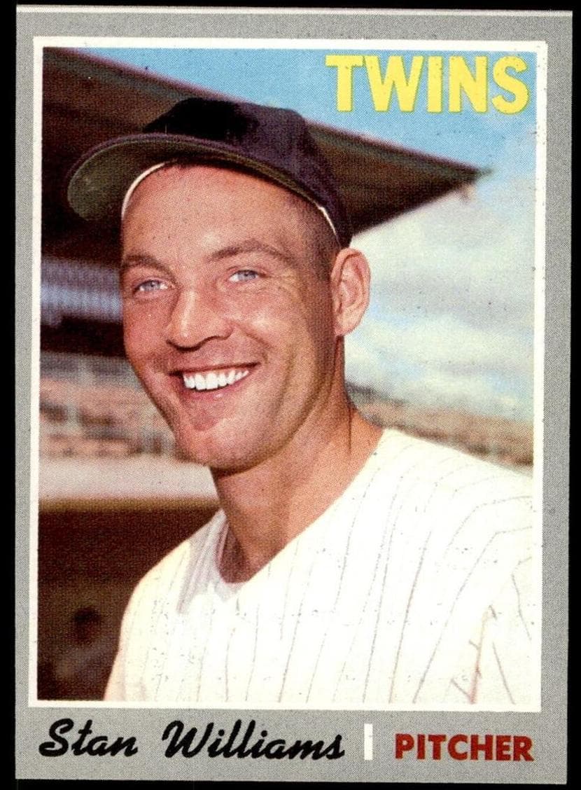 Stan Williams 1970 topps Topps