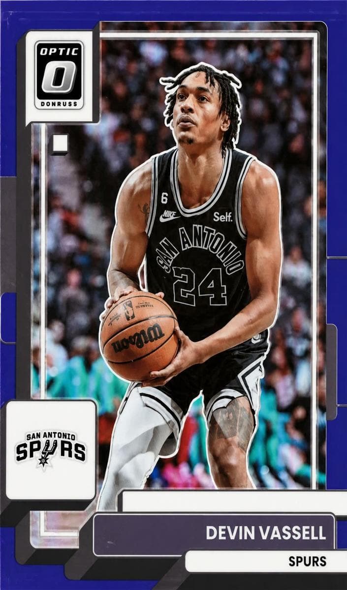 Devin Vassell 2022 panini Donruss Optic