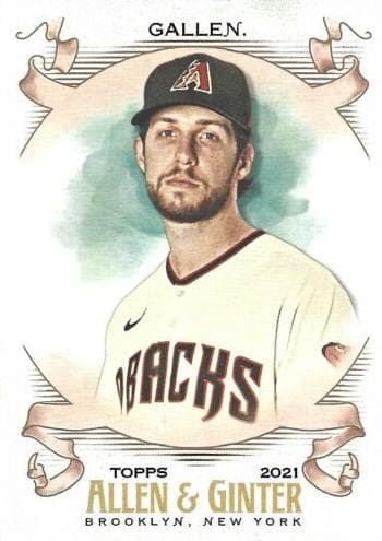 Zac Gallen 2021 topps