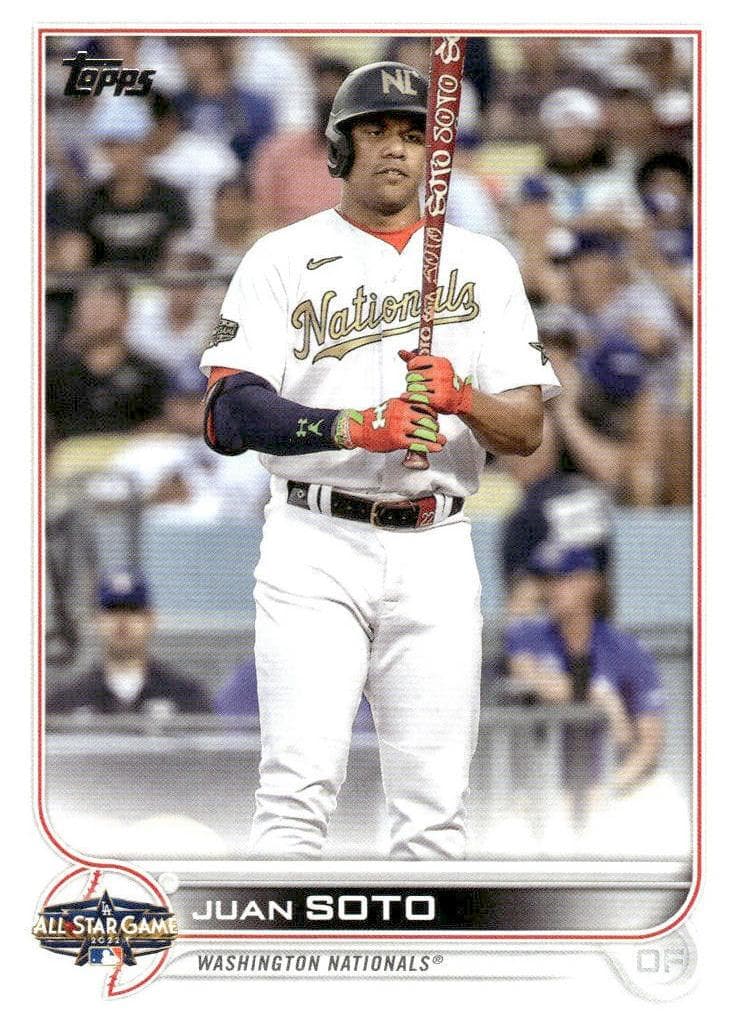 Juan Soto 2022 topps Topps Update