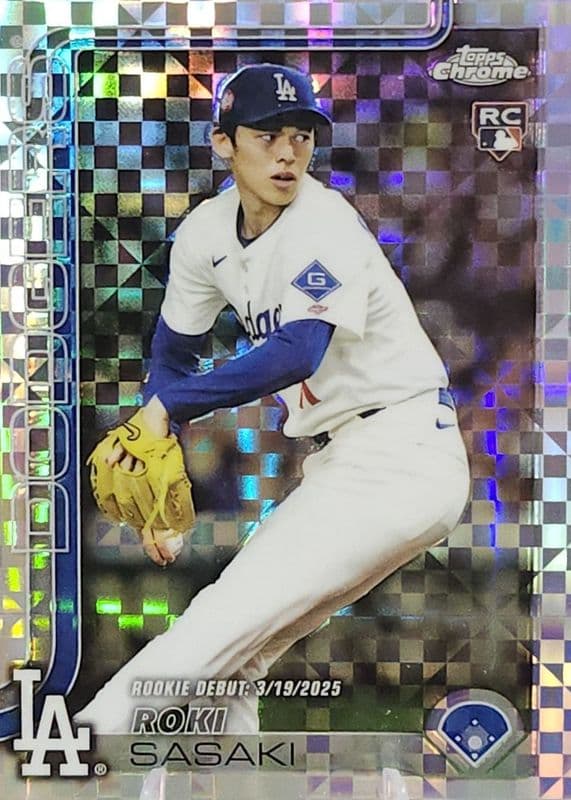 Roki Sasaki 2025 topps