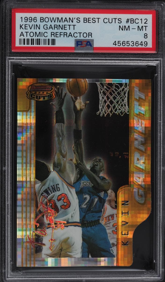 Kevin Garnett 1996 unknown Bowman's Best